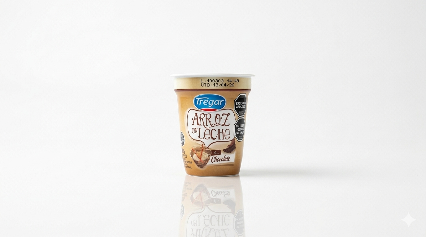 Tregar arroz con leche DULCE DE LECHE