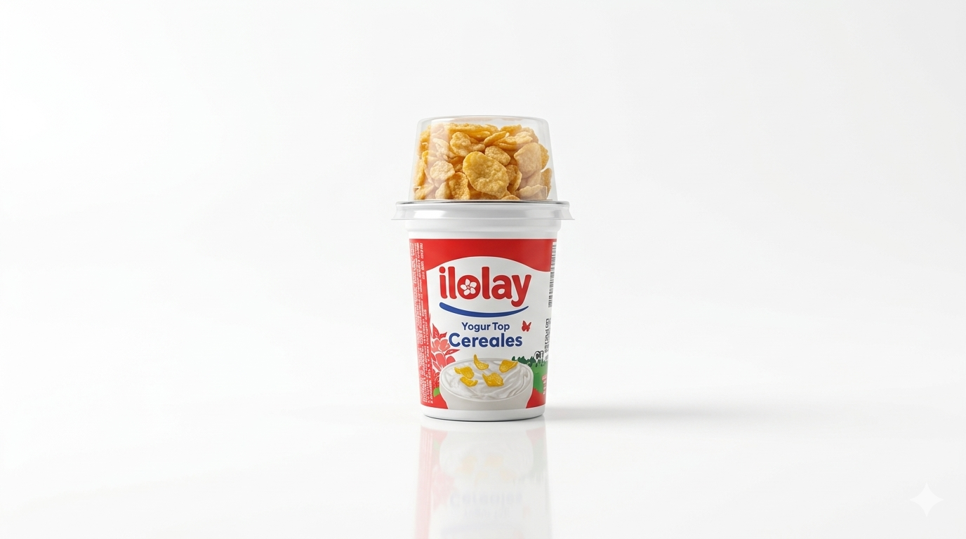 Yogur con cereal ilolay