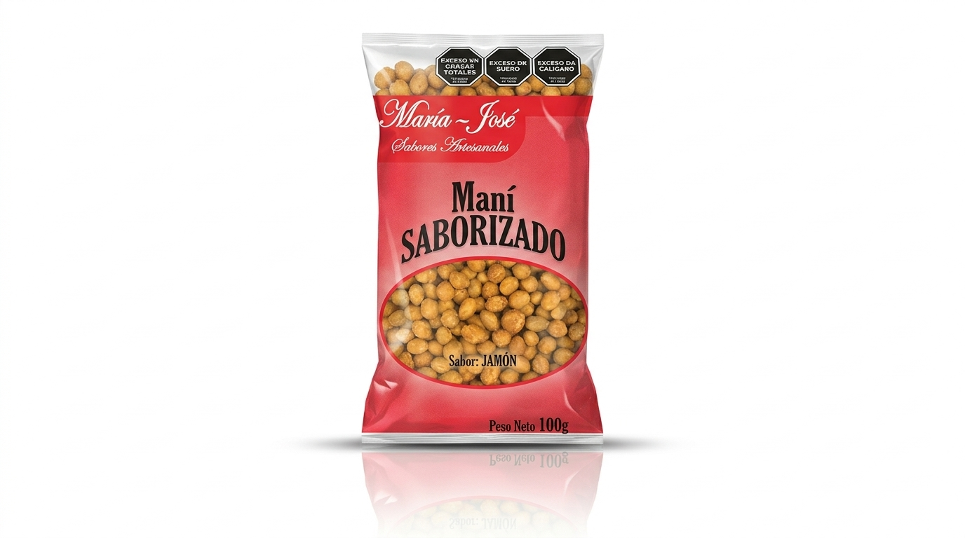 Mani saborizado jamon