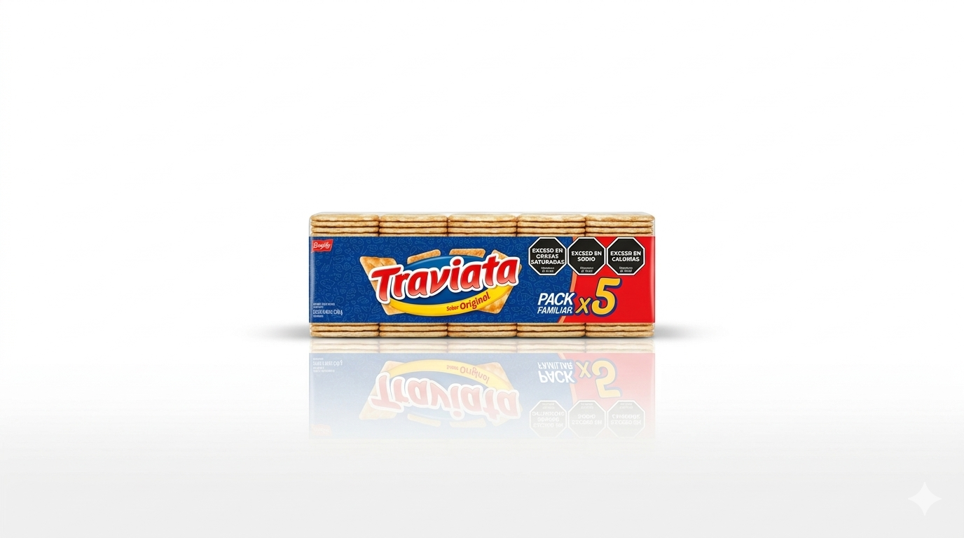 Galletas de agua traviatas x 5