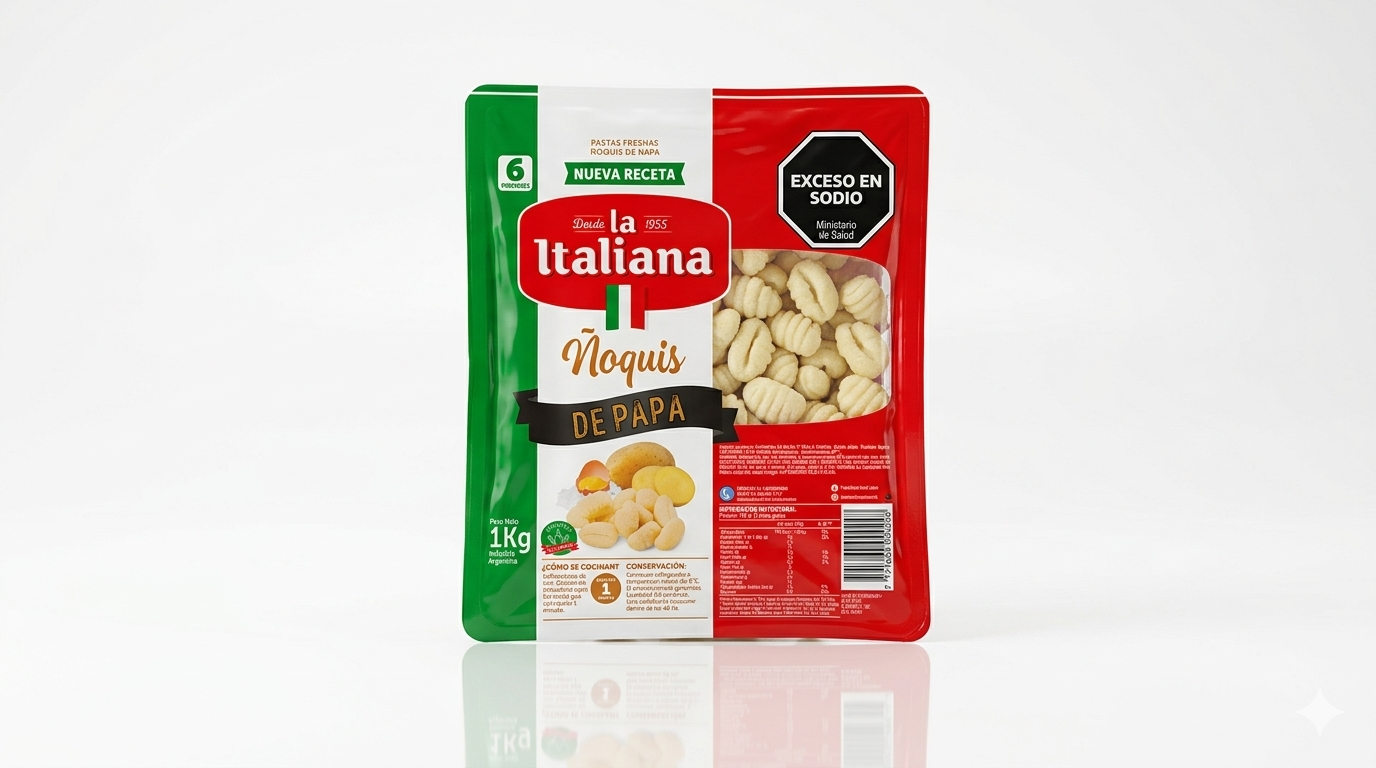 Noquis italiana papa