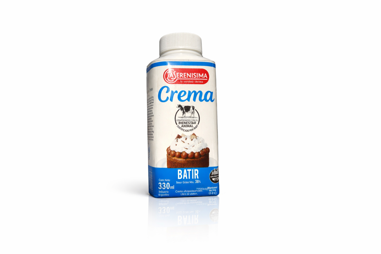 Crema de leche LS Batir 330ml