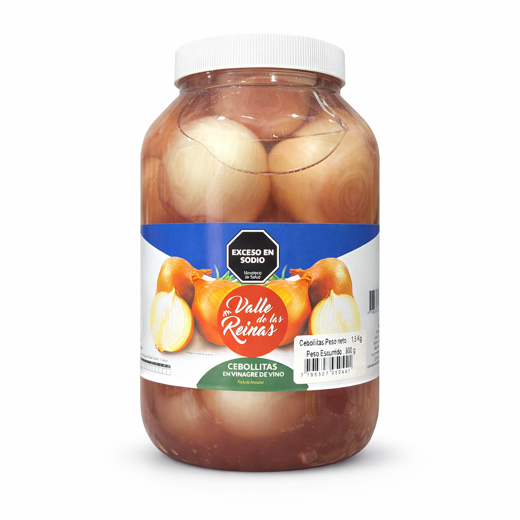 Cebollita en Vinagre Valle de las Reinas 1kg